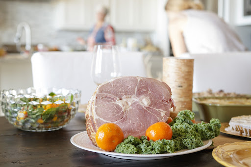 ham food styling