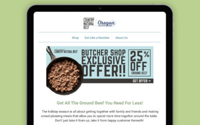 Country Natural Beef | Our Work